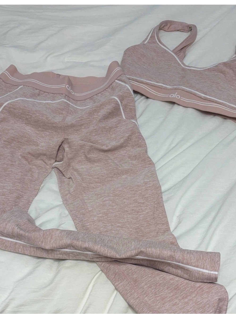 Alosoft Heart Throb Heather Pink Set